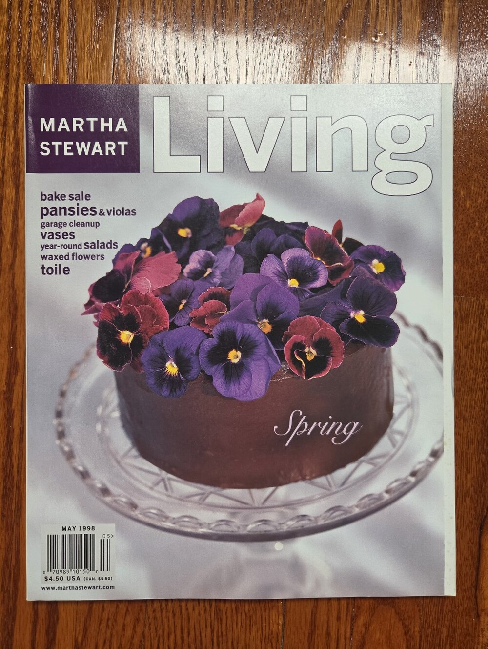 Martha Stewart Living Magazine, May 1998